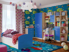 Детская комната Юниор-2 Синий в Екатеринбурге - mebelmir96.ru | фото