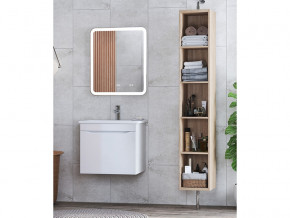Комплект мебели в ванную Grani 750 белый подвесной в Екатеринбурге - mebelmir96.ru | фото