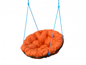 Кресло Папасан подвесное оранжевая подушка в Екатеринбурге - mebelmir96.ru | фото