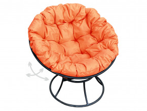 Кресло Папасан пружинка без ротанга оранжевая подушка в Екатеринбурге - mebelmir96.ru | фото