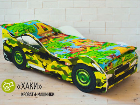 Кровать детская машина Хаки в Екатеринбурге - mebelmir96.ru | фото