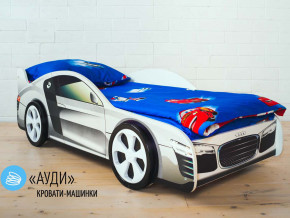 Кровать детская машинка Ауди в Екатеринбурге - mebelmir96.ru | фото 2