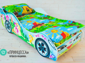 Кровать детская машинка Принцесса в Екатеринбурге - mebelmir96.ru | фото