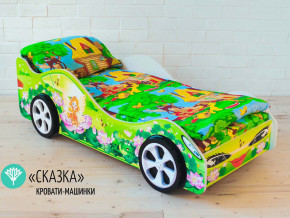 Кровать детская машинка Сказка в Екатеринбурге - mebelmir96.ru | фото 2