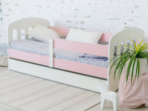 Кровать Малыш с ящиком розовый в Екатеринбурге - mebelmir96.ru | фото