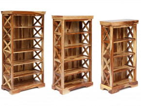 Шкафы для книг набор 3 шт. Бомбей 0761A в Екатеринбурге - mebelmir96.ru | фото