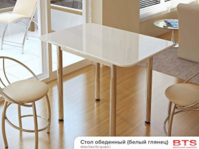 Стол обеденный белый глянец в Екатеринбурге - mebelmir96.ru | фото