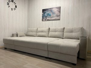 Диван модульный Комфорт-6 (2+1К+1К) НПБ+МДФ, велюр Comfort 8 в Екатеринбурге - mebelmir96.ru | фото 6