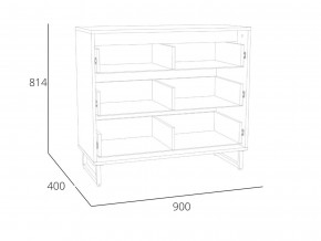 Комод Фолк НМ 014.25 в Екатеринбурге - mebelmir96.ru | фото 3