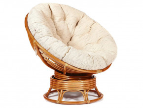 Кресло-качалка Papasan w 23/01 B с подушкой Cognac, ткань Старт в Екатеринбурге - mebelmir96.ru | фото