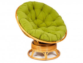 Кресло-качалка Papasan w 23/01 B с подушкой Honey, флок Олива в Екатеринбурге - mebelmir96.ru | фото