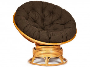 Кресло-качалка Papasan w 23/01 B с подушкой Honey, ткань Коричневый в Екатеринбурге - mebelmir96.ru | фото