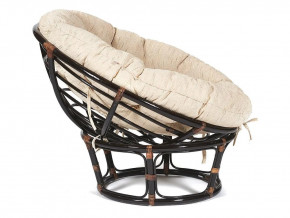 Кресло Papasan 23/01 W с подушкой Antique brown, ткань Старт в Екатеринбурге - mebelmir96.ru | фото 3