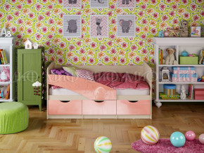 Кровать Бабочки 1800 Розовый металлик в Екатеринбурге - mebelmir96.ru | фото