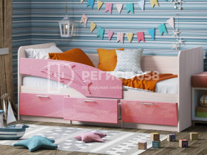 Кровать Дельфин МДФ 1800 Розовый металлик в Екатеринбурге - mebelmir96.ru | фото
