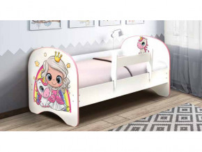 Кровать детская с фотопечатью без ящика Принцесса 800*1600 в Екатеринбурге - mebelmir96.ru | фото