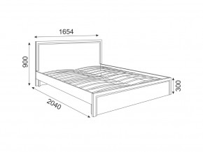 Кровать с основанием Беатрис мод 7 Орех гепланкт в Екатеринбурге - mebelmir96.ru | фото 2