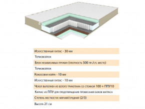 Матрас Тиссая 120х200 в Екатеринбурге - mebelmir96.ru | фото 2