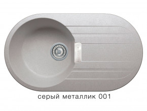 Мойка кварцевая Tolero Loft TL-780 Серый металлик 001 в Екатеринбурге - mebelmir96.ru | фото