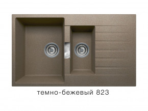 Мойка кварцевая Tolero Loft TL-860 Темно-бежевый 823 в Екатеринбурге - mebelmir96.ru | фото