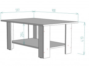 Стол журнальный TC1 в Екатеринбурге - mebelmir96.ru | фото 3