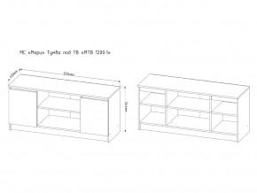 ТВ тумба Мори МТВ1200.1 в Екатеринбурге - mebelmir96.ru | фото 2
